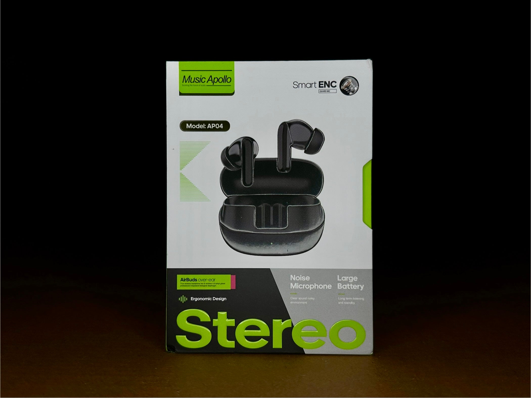 Music Apollo AP04 Wireless Earbuds🔥 Heavy Bass | Clear Calls | Gaming Mode